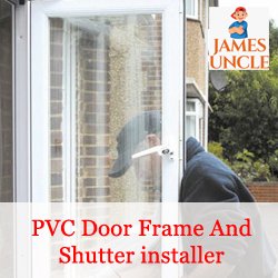 PVC Door Frame And Shutter installer Mr. Mursalin Mondal in R.K.pally